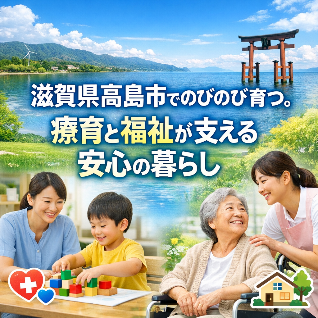 滋賀県高島市でのびのび育つ。療育と福祉が支える安心の暮らし