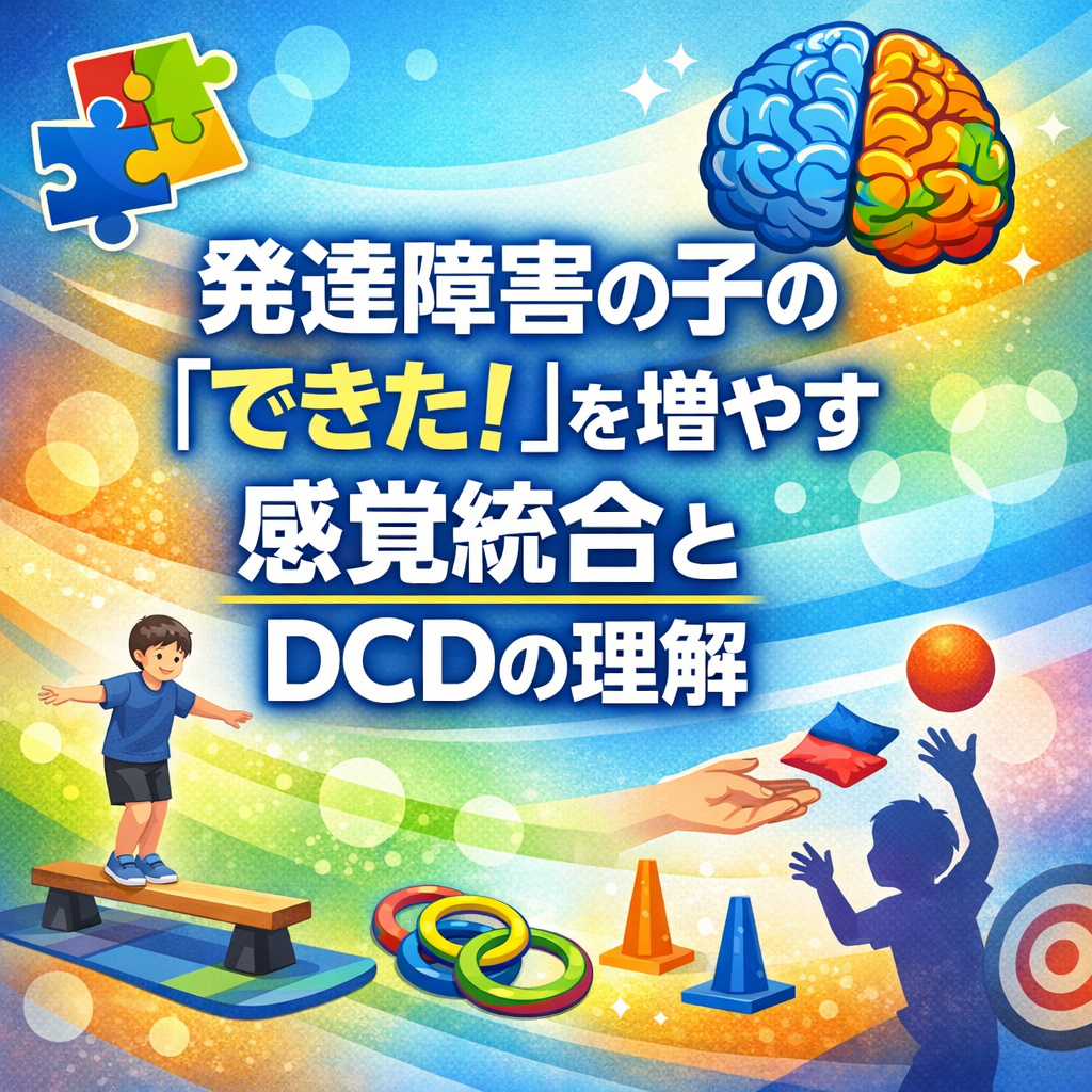 発達障害の子の「できた！」を増やす感覚統合とDCDの理解